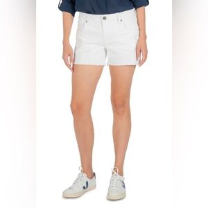 *KUT FROM THE KLOTH* White Denim Cutoff Shorts Size 10